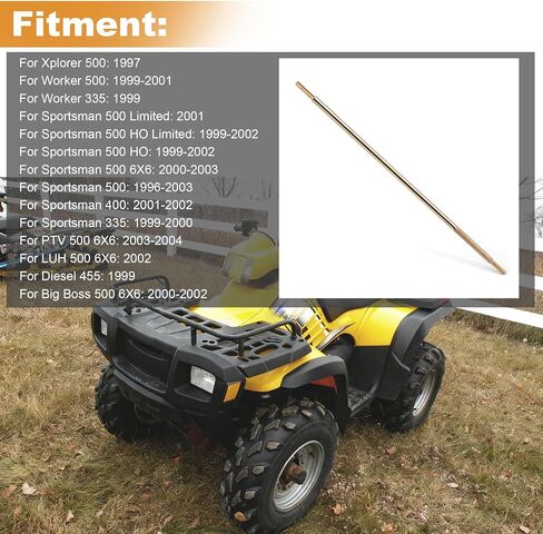 قضيب ربط ناقل الحركة منخفض المدى 5020824 متوافق مع Polaris Sportsman 500 400 - ذهبي in Saudi Arabia