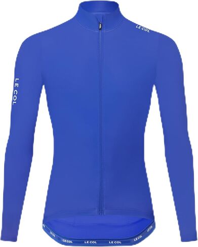 LE COL Men's Aqua Zero Long Sleeve Jersey | Breathable Cycling Shirt | Rear Pockets, Water Resistant, Zip Closure | XS - 3XL in Kuwait