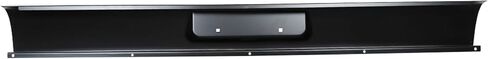 Bumper Roll Pan Rear Black Steel with License Lamp Screws Replacement for 1995-2004 Tacoma in Saudi Arabia