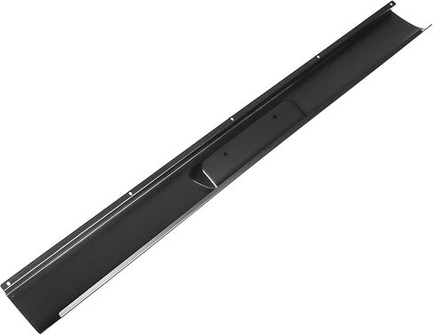 Bumper Roll Pan Rear Black Steel with License Lamp Screws Replacement for 1995-2004 Tacoma in Saudi Arabia