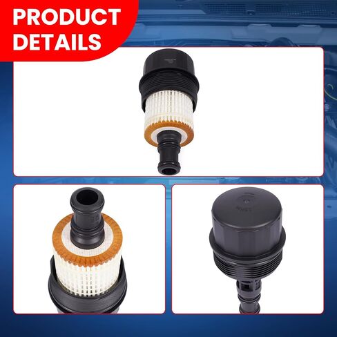 غطاء فلتر زيت MOCA يناسب 06-09 لمرسيدس بنز C230 2.5L/ C280 3.0L/ CLK350 3.5L و 08-12 لـ C300 3.0L و 07-11 لـ CLS550/ E550 5.5L و 11-15 لـ GLK300 3.5L و 06-13 لـ آر 350 3.5 لتر in Kuwait