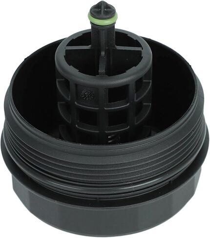 غطاء مبيت فلتر الزيت 11427525334 - متوافق مع محرك BMW 128i 135i 328i 335i 525i 528i 530i X3 X5 X6 (2006-2016) N52 N54 N55 - يستبدل OEM # 041-0003، 917056، 1190779083​ in Kuwait