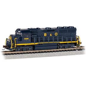 قطارات باخمان - قاطرة الديزل EMD GP40 - B&O® #3688 (مع فرامل ديناميكية) - مقياس N in Kuwait
