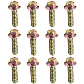 (12 قطعة) مجموعة أدوات مسامير مشعب العادم 75120 درجة 10.9 تناسب LS1 LSX LS2 LS3 LS6 LS7 مسامير رأس العادم المضادة للتآكل لـ 03413B 11518860 11609481 6506775AA 6507423AA وتناسب Chevy Gmc Buick in Kuwait