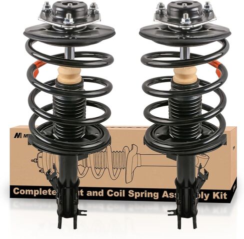 دعامات أمامية كاملة من Mostplus 2X 172901 172902 متوافقة مع 2013-2018 Nissan Altima دعامات أمامية ممتصة للصدمات مجموعة زنبركية ملفوفة in Kuwait