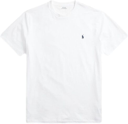 POLO RALPH LAUREN Men's Striped Crewneck T-Shirt(Green MU,M) in Saudi Arabia