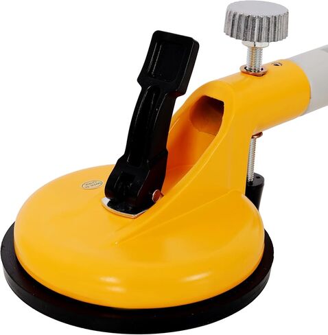 زوايا قابلة للتعديل 3 في 1 (90-270 درجة) أداة شفط لربط الدرزات والتثبيت والتسوية - أداة تركيب احترافية على سطح الطاولة، أسود (أصفر) in Kuwait