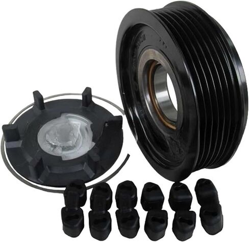 قابض الضاغط AC متوافق لمرسيدس بنز w163/ w203/s203/c209/ w211 447220-9152 4472209152 00012301211 2021579-R Denso 7SEU17C in Saudi Arabia