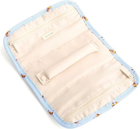 Premium Cotton Jewelry Roll, Mistletoe Lattice, One Size in Saudi Arabia