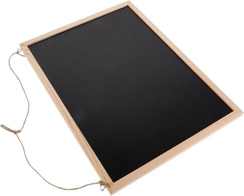 Chalkboard Signs 1pc Small Wooden Frame Blackboard Hanging Chalkboard for Wall Daily Reminder Office Menu Message Sign Blackboard in Saudi Arabia