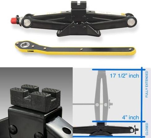 Spare Tire Kit Options For All 2020-2025 Honda CRV And CRV Hybrid Models - Include Tire Changing Kit & Storage Case in Saudi Arabia