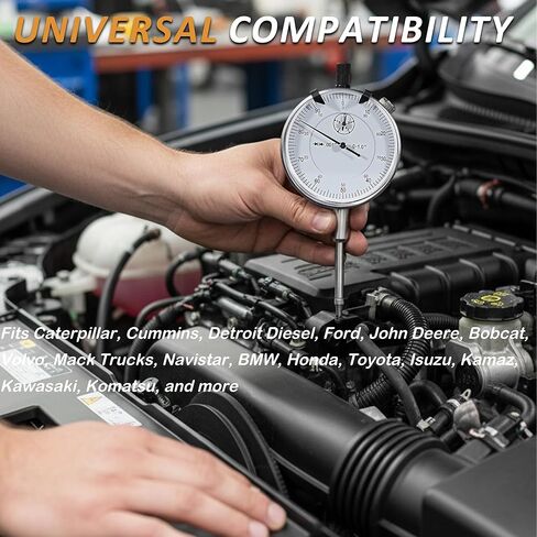 6434 Sleeve Height and Counter Bore Gauge, Cylinder Bore Gauge Compatible with All Diesel Engines, Range: 0-1.00", Graduation: 0.001", Reading: 0-100 in Kuwait