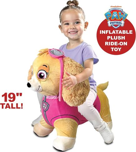 Chase Bouncer Hopper for Toddlers 18M-3Y – Plush Cover, Easy Pump, Indoor/Outdoor Use – Boosts Balance & Motor Skills – Inflatable Ride-On Toy in Kuwait