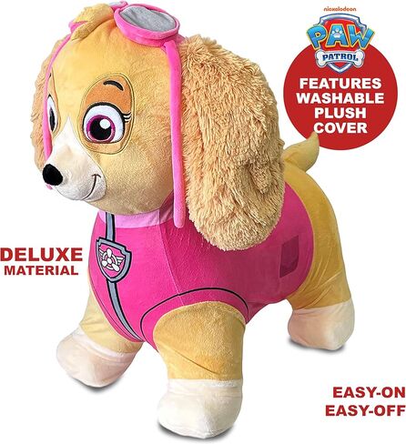 Chase Bouncer Hopper for Toddlers 18M-3Y – Plush Cover, Easy Pump, Indoor/Outdoor Use – Boosts Balance & Motor Skills – Inflatable Ride-On Toy in Kuwait