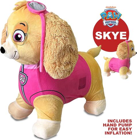 Chase Bouncer Hopper for Toddlers 18M-3Y – Plush Cover, Easy Pump, Indoor/Outdoor Use – Boosts Balance & Motor Skills – Inflatable Ride-On Toy in Kuwait