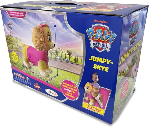 Chase Bouncer Hopper for Toddlers 18M-3Y – Plush Cover, Easy Pump, Indoor/Outdoor Use – Boosts Balance & Motor Skills – Inflatable Ride-On Toy in Kuwait