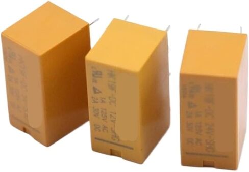 10 قطعة HK19F مرحلات الطاقة الصغيرة PCB نوع لفائف DPDT 8 دبوس 2NO 2NC تيار مستمر 3 فولت 5 فولت 9 فولت 12 فولت 24 فولت (تيار مستمر 9 فولت) in Saudi Arabia