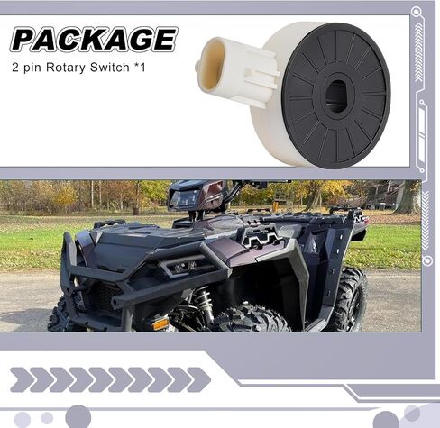 Gear Position Rotary Switch 2 Pin for Polaris 2019-2024 Sportsman Scrambler 850 1000 7662383 in Saudi Arabia