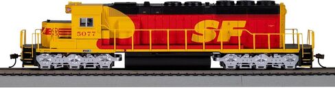 Bachmann Trains - SD40-2 DCC Sound Value Equipped Diesel Locomotive - Santa FE #5077 (red & Yellow) - HO Scale in Saudi Arabia