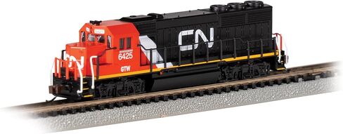 قطارات باخمان - قاطرة الديزل EMD GP40 - الوطنية الكندية رقم 6425 (GTW؛ بدون فرامل ديناميكية) - مقياس N in Kuwait
