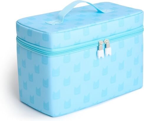 Tonies All-in-One Travel Bag - Sturdy Hard Case for Your Toniebox 2, Tonieplay Controller, Headphones, 2 Games, Charger, and 4 Figurines - Sky Blue in Saudi Arabia