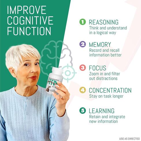 FITINA, Memory Boost, Cognitive Aid, Brain Health (100 Tabs/Pack of 1) in Saudi Arabia