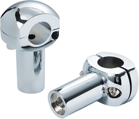 3'' Rise 1" Handlebar Riser Clamp Mount For Harley Dyna Touring Softail Models Shadow Intruder Vulcan Road Star Drag Star Volusia Custom Application in Saudi Arabia