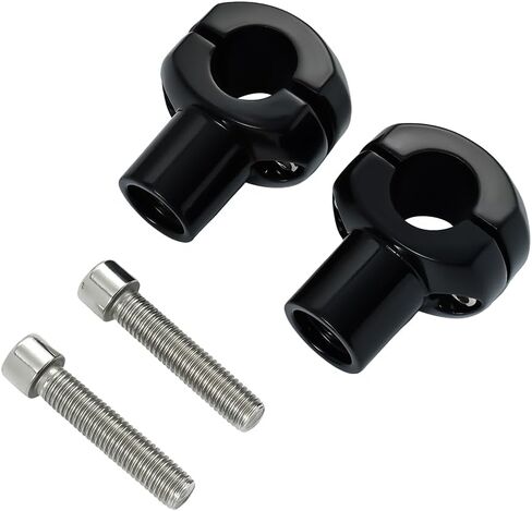 3'' Rise 1" Handlebar Riser Clamp Mount For Harley Dyna Touring Softail Models Shadow Intruder Vulcan Road Star Drag Star Volusia Custom Application in Saudi Arabia