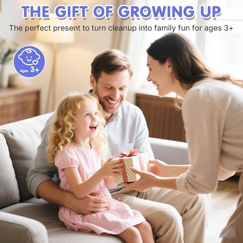 ممسحة رش للأطفال، مجموعة تنظيف حقيقية للأطفال الصغار، ممسحة صغيرة، مكنسة كهربائية للأطفال - زجاجة رش، مكشطة، وسادات من الألياف الدقيقة قابلة للغسل، مجموعة ألعاب تنظيف مونتيسوري، لعبة للأطفال الصغار من سن 3 سنوات فما فوق in Kuwait