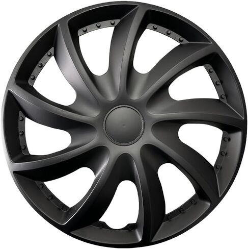 15 بوصة Hubcaps مجموعة من 4 لحافة الحديد، غطاء عجلة القيادة محور السيارة قبعات غطاء حافة العجلة ABS البلاستيك استبدال Hubcap الملحقات للسيارة in Kuwait