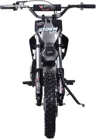 X-PRO 125cc Kids Dirt Bike Pit Bike Youth Dirt Pit Bike مع ناقل حركة شبه أوتوماتيكي 4 سرعات، إطارات كبيرة 14 بوصة/12 بوصة! in Kuwait