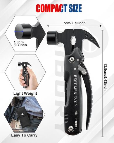 BIBURY 12 in 1 Multi-Tools, Swiss Knives, Multipurpose Camping Useful Gadgets with 18 in 1 Snowflake Multipurpose Tool, Multitool Useful Gadgets, Pliers Knife Multipurpose Camping Accessories in Saudi Arabia