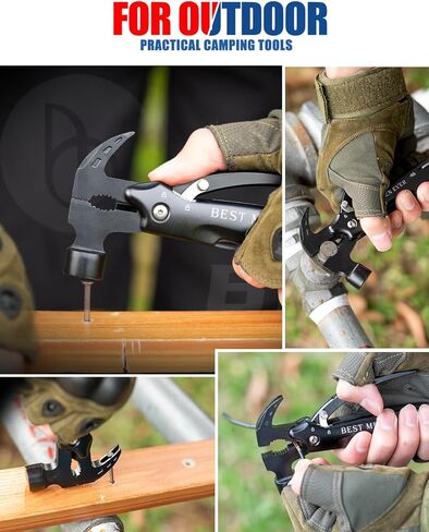 BIBURY 12 in 1 Multi-Tools, Swiss Knives, Multipurpose Camping Useful Gadgets with 18 in 1 Snowflake Multipurpose Tool, Multitool Useful Gadgets, Pliers Knife Multipurpose Camping Accessories in Saudi Arabia
