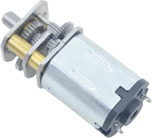 3.6V 12GA-N20 Micro DC Geared Motor for Electric Screwdriver, Small Size High Torque Metal Gear (3.6V 230RPM) in Saudi Arabia