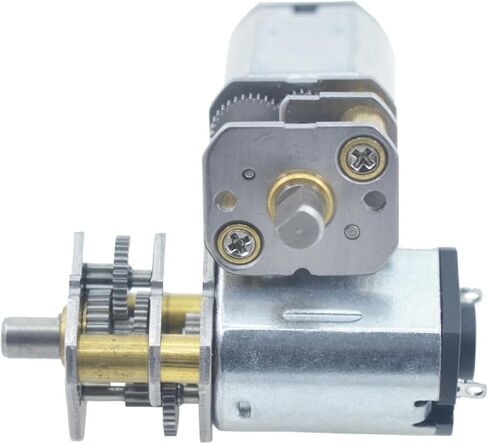 3.6V 12GA-N20 Micro DC Geared Motor for Electric Screwdriver, Small Size High Torque Metal Gear (3.6V 230RPM) in Saudi Arabia