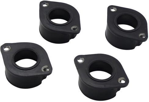 4 قطعة حشية مدخل مشعب واجهة المكربن ​​متوافقة مع KZ1000 KZ1100 ZX1100 ZN1100 GPZ1100 ZXT10A 16065-1131 in Saudi Arabia