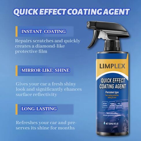 Coating Spray, Quick Effect Coating Agent for Car, German Car Coating Spray, Car Polish for Vehicles, Shiny Car Stuff, Shine Protection (1pc) in Saudi Arabia