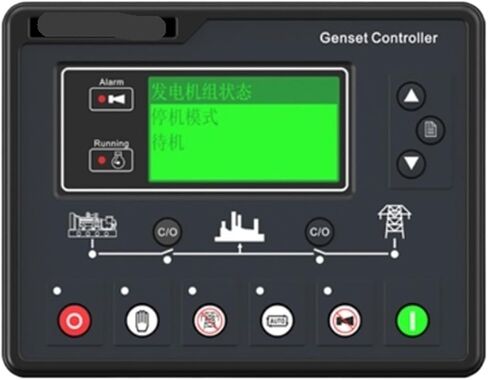 HGM7220 Genset Controller Diesel Generator Panel Adopts Large Liquid Crystal Display in Saudi Arabia