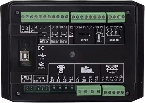 DC40D DC42D DC40DR DC42DR MK3 Diesel Generator Set Controller Module Genset Parameters(DC40DR MK3) in Saudi Arabia