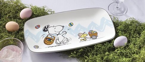 Lenox Peanuts Snoopy & Woodstock Easter Basket, 1 Count, Multi in Saudi Arabia