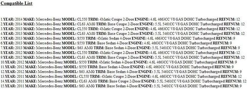 Mercedes-Benz 221 501 28 25, Engine Coolant Recovery Tank Hose in Kuwait