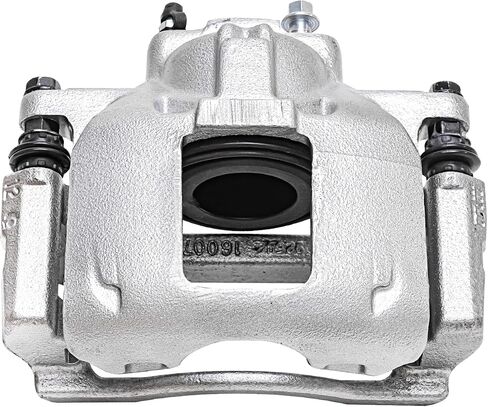 Detroit Axle - Front Left Brake Caliper for 07-11 Dodge Nitro, 08-12 Jeep Liberty, 07-17 Wrangler, 2018 Wrangler JK Driver Side Disc Brake Caliper w/Bracket Replacement in Saudi Arabia