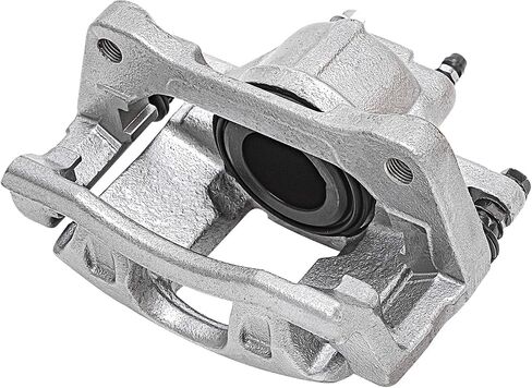 Detroit Axle - Front Left Brake Caliper for 07-11 Dodge Nitro, 08-12 Jeep Liberty, 07-17 Wrangler, 2018 Wrangler JK Driver Side Disc Brake Caliper w/Bracket Replacement in Saudi Arabia