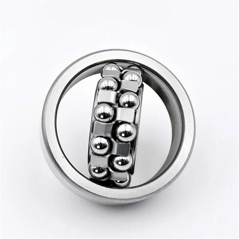 Premium Self-Aligning Double Row Ball Bearing, Miniature Size, Chrome Steel Construction, High Load Capacity, Industrial and Precision Applications (196(1096) 6x15x5mm) in Saudi Arabia