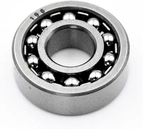 Premium Self-Aligning Double Row Ball Bearing, Miniature Size, Chrome Steel Construction, High Load Capacity, Industrial and Precision Applications (196(1096) 6x15x5mm) in Saudi Arabia