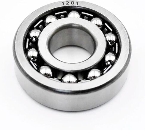 Premium Self-Aligning Double Row Ball Bearing, Miniature Size, Chrome Steel Construction, High Load Capacity, Industrial and Precision Applications (196(1096) 6x15x5mm) in Saudi Arabia