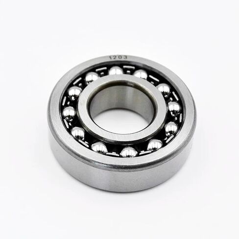 Premium Self-Aligning Double Row Ball Bearing, Miniature Size, Chrome Steel Construction, High Load Capacity, Industrial and Precision Applications (196(1096) 6x15x5mm) in Saudi Arabia