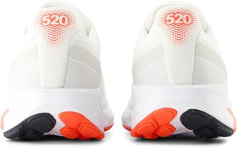New Balance Women's Fresh Foam 520 V9 Running Shoe, Sea Salt/Reflection/Urgent Red, 7 in Saudi Arabia