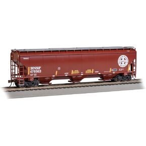Bachmann Trains - Trinity 5161 3-Bay Covered Hopper - BNSF #479363 (Circle Cross) - HO Scale in Kuwait