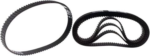 MXL Industrial Conveyor Rubber Circular Closed Synchronous Belt Drive B163-228 Width 12mm 1Pcs(B187-MXL) in Saudi Arabia